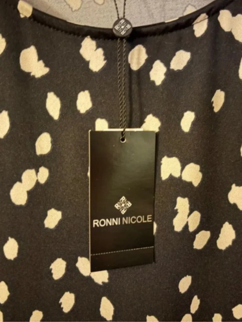 Ronni Nicole women’s black Plus Size 3X Dress